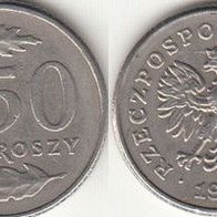Polen 50 Groszy 1992 (m579)