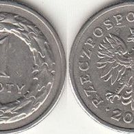 Polen 1 Zloty 2012 (m581)