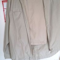 Jacke mit Hose in Beige, Beides gr. M