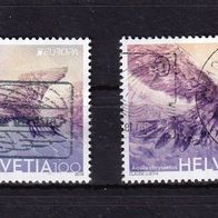 Schweiz MiNr. 2600-2601 Vögel komplett gestempelt zur Auswahl M€ 5,00 #I115ef