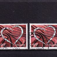 Schweiz MiNr. 2515 Liebesgrüße gestempelt eine zur Auswahl M€ 2,80 #I118c
