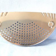 Abgießhilfe Edelstahl für Töpfe Schüsseln Maße 13 x 33 cm
