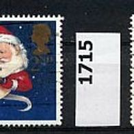 Großbritannien Mi. Nr. 1714 + 1715 Weihnachten 1997 o <