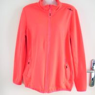 CMP Damen Strickjacke Stretchjacke Jacke Neon Pink Gr. L