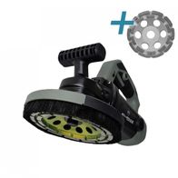 Zollernalb Piranha ZP2400+ Sanierungsfräse 180mm Betonschleifer mit Bodenführung Trolley Betonfräse Putzschleifer