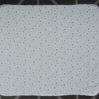 Original DDR Baby Wickelunterlage 70x80 Punkte Baumwolle Windel Tuch Baby Decke