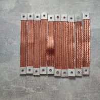 10 Stück KUPFER Masseband 25 qmm ; L 200 !!! -neu- Industrie-TOPWARE!!!