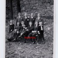 altes Foto Vintage. Gruppe - Studenten. um 1930. ( G6 )
