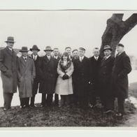 altes Foto Vintage. Männer 1 Frau. (G6 )