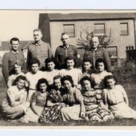 altes Foto Vintage. Frauen -Soldaten um 1940. (G6 )