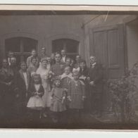 altes Foto Vintage. Hochzeit -Soldaten (G6 )