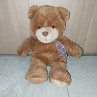 Bob der Bär Teddybär Teddy braun Kuscheltier Stofftier, Länge ca. 30cm
