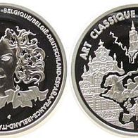 Frankreich 6,55957 Francs = (1 Euro) 2000 Silber PP, "KLASSIZISMUS u. BAROCK" Rar !