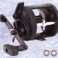 Neu! Shakespeare Multirolle Red Wolf Black Devil Rolle Meer Hochsee Baitcasting