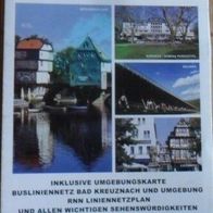 Alter Strassenplan Bad Kreuznach 1