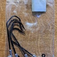 Neu! 15 Profi-Blinker Rundkopftwister Attractor Jigkopf Bleikopf Haken Gr: = 26g