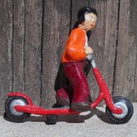 Figur, Kind mit Tretroller, Preiser, Spur G, 1:22,5