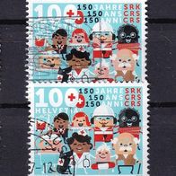 Schweiz MiNr. 2439 Schweiz. Rotes Kreuz gestempelt eine zur Auswahl M€ 2,50 #I1110c