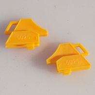 2x Hemmschuhe, unbenutzt, LGB 5025, Spur G, 1:22,5