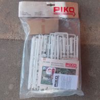 Holzzaun weiß, Bausatz, Piko 62291, Spur G, 1:22,5