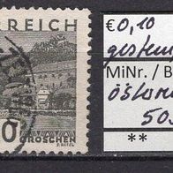 Österreich 1929 Freimarken: Landschaften MiNr. 503 gestempelt -1