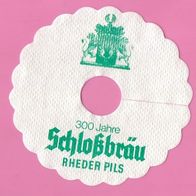 Pilsdeckchen Tropfdeckchen, 300 Jahre Schloßbräu Rheder & andere 22x siehe Bilder