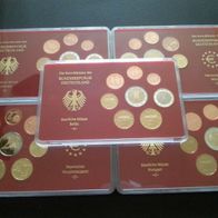 KMS BRD Deutschland 2004 „Polierte Platte“ (PP) A-D-F-G-J Neu und OVP