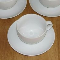 3 x Thomas rosenthal group Kaffeeset, weiß