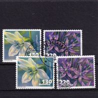 Schweiz MiNr. 2300-2301 Gemüseblüten kpl. gestempelt eine zur Auswahl M€ 6,50 #I122d