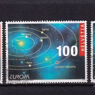 Schweiz MiNr. 2101 Astronomie gestempelt eine zur Auswahl M€ 1,70 #I129d