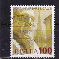 Schweiz MiNr. 2092 Johannes Calvin gestempelt M€ 1,40 #I1210d