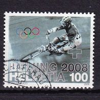 Schweiz MiNr. 2066 Olymp. Spiele Peking gestempelt M€ 1,30 #I132c