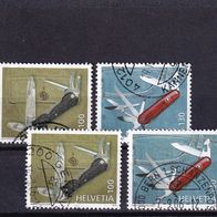 Schweiz MiNr. 1980-1981 Traditionspr. kpl. gestempelt eine zur Auswahl M€ 3,50 #I136b
