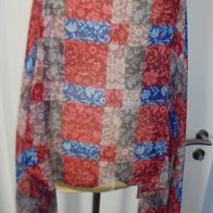 Tuch Schal mit Glitzer gemustert 72 x 184 cm *