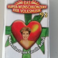Musik Kassette MC Das Super-Wunschkonzert der Volksmusik 1998 *