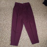 Damen Hose weinrot