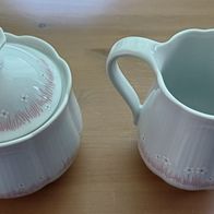 Seltmann Weiden Germany Jasmin Zuckerdose & Milchkännchen Set