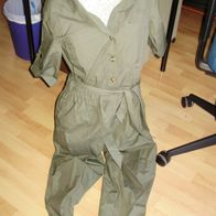 Everme Overall khaki 100% Baumwolle Gr 40