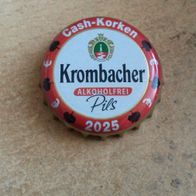 Kronkorken Krombacher Cash Korken 2025 Alkoholfrei
