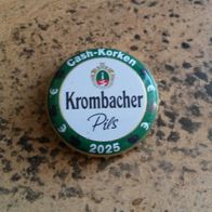 Kronkorken Krombacher Cash Korken 2025 Pils