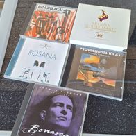 5 CDs Brazil / Latin (Ottmar Liebert, Brazilica (Sergio Mendes), Paco de Lucia, .)