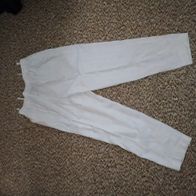 neue Damenhose weiß, maxi