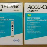 ACCU-CHEK Instant 100 Teststreifen - NEU / OVP - AKKU CHECK