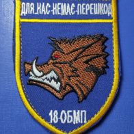 Marines Aufnäher Patch 18. Marineinfanteriebataillon Marinekorps Ukraine NAVY