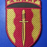 AJDAR Aufnäher mit Klett Militär Patch 24. Separates Angriffsbataillon Ukraine Rot
