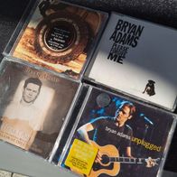 Bryan Adams - 4 CDs (MTV Unplugged. So far So Good, Here i am, Please forgive me)