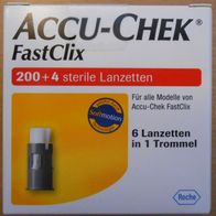 ACCU-CHEK FastClix 204 Lanzetten - Akku CHECK - NEU / OVP