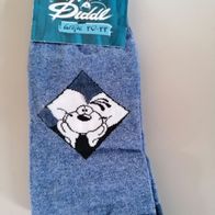 Diddl Socken blau grau Gr.40 - 44 neu OVP *