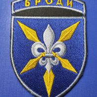 Aufnäher mit Klett Patch 16. Separate Heeresfliegerbrigade Ukraine Air Force Blau
