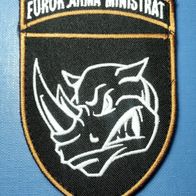 Nashorn Aufnäher mit Klett Patch Tank 4. Panzerbrigade Ukraine Ärmelabzeichen
